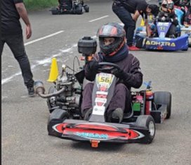 FKDC kart on track